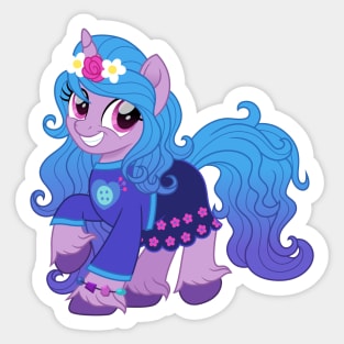 Izzy Moonbow in EQG outfit Sticker